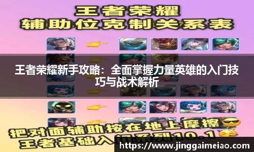 王者荣耀新手攻略：全面掌握力量英雄的入门技巧与战术解析